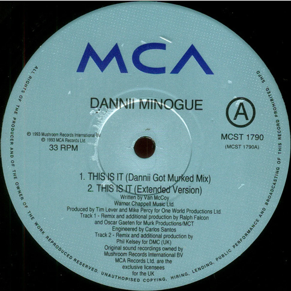 Dannii Minogue - This Is It