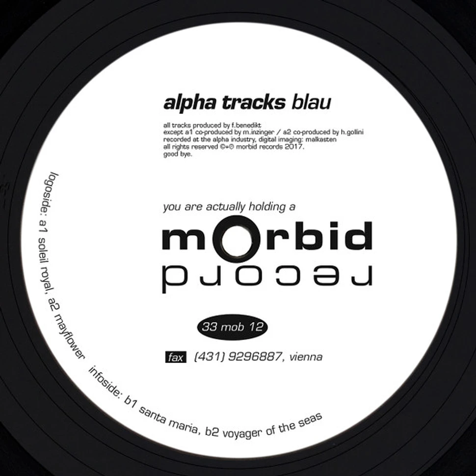 Alpha Tracks - Blau