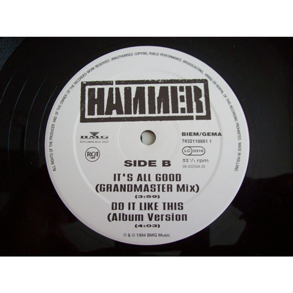 MC Hammer - It's All Good