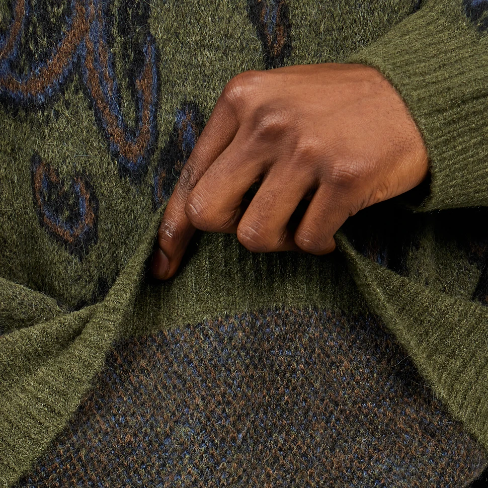 Carhartt WIP - Medford Sweater (Paisley Jacquard / Plant) | HHV