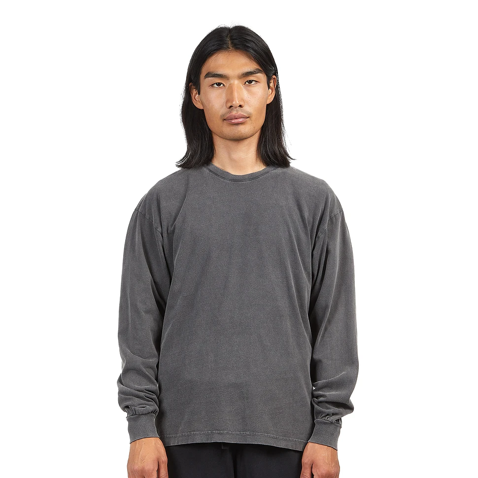 Colorful Standard - Oversized Organic LS T-Shirt (Faded Grey) | HHV