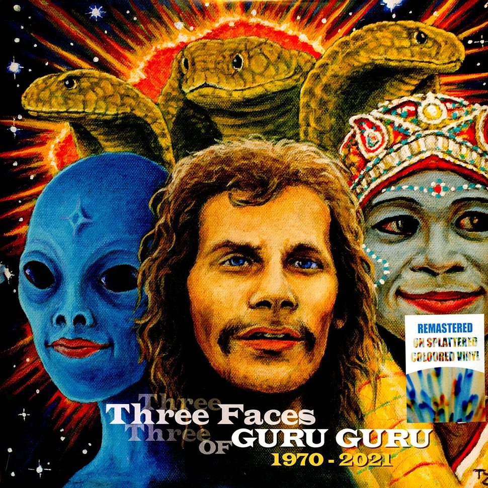 Guru Guru - Three Faces Of Guru Guru Splatter Vinyl Edition