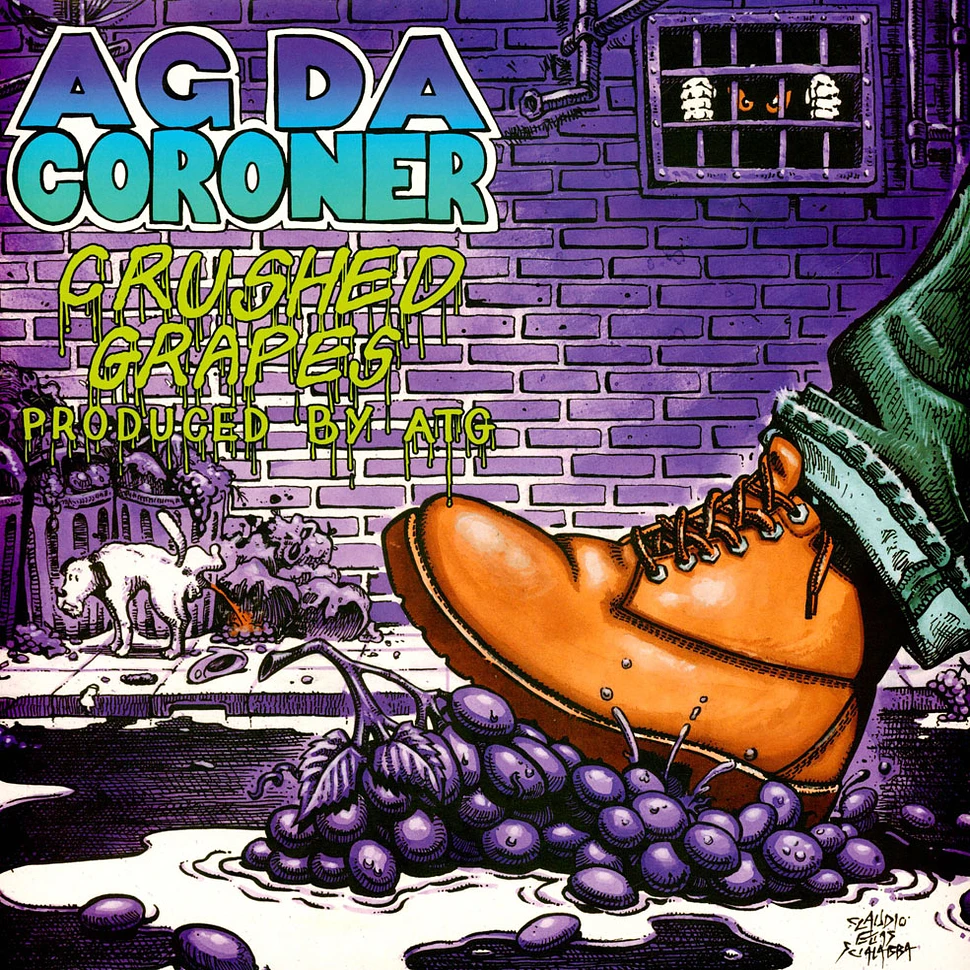 Ag Da Coroner - Crushed Grapes Splatter Vinyl Edition