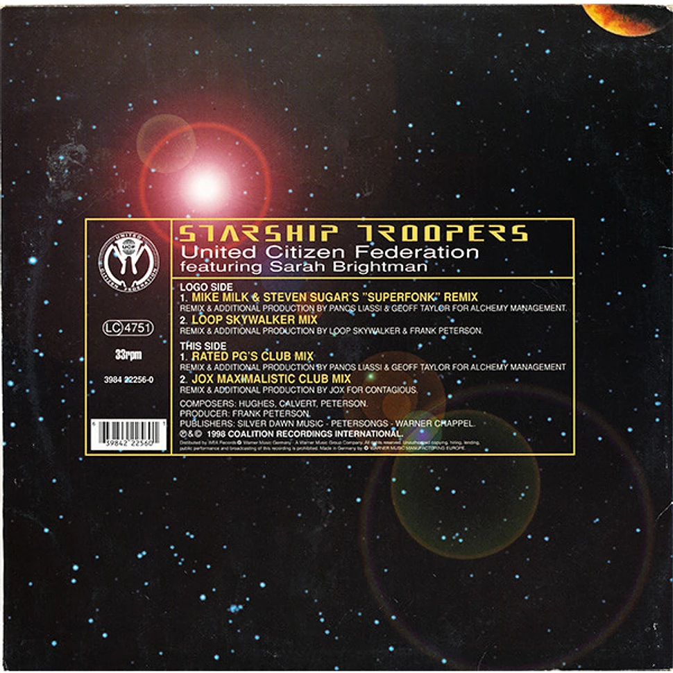 United Citizen Federation - Starship Troopers