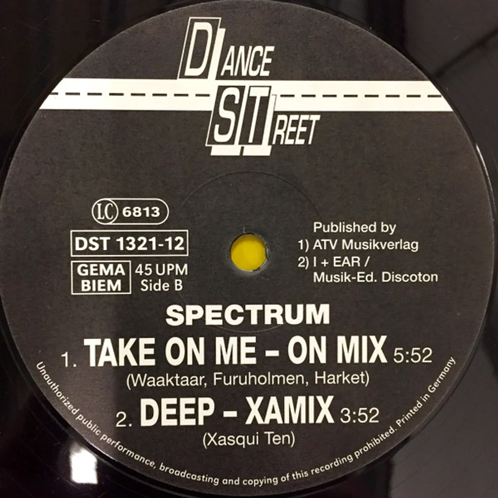 Spectrum - Take On Me (Rave Version)