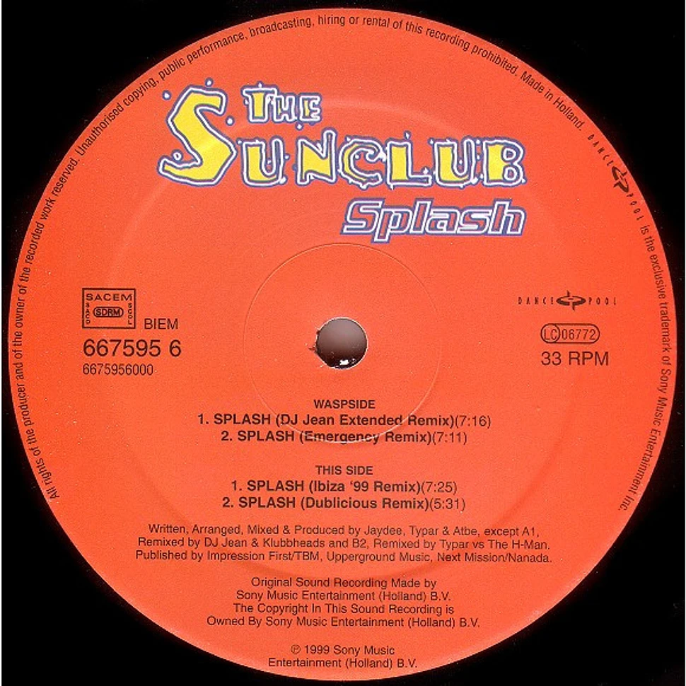The Sunclub - Splash