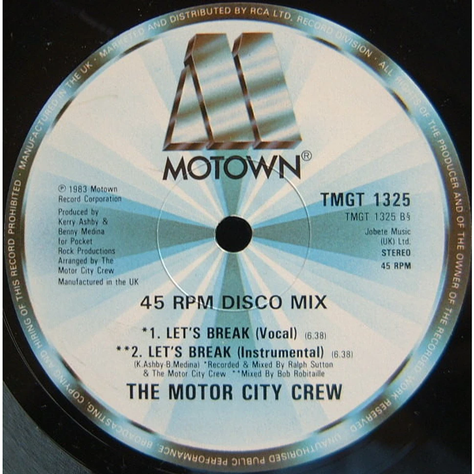 The Motor City Crew - Scratch Break