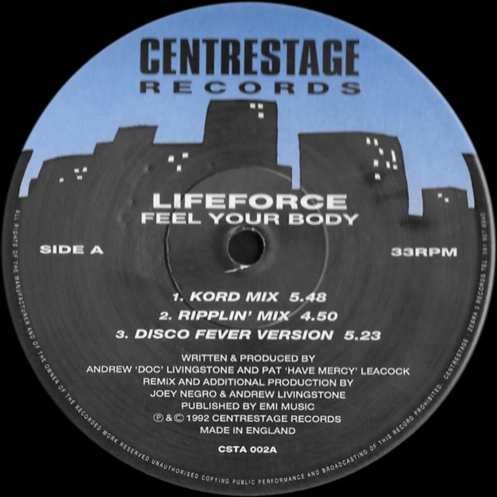 Lifeforce - Feel Your Body