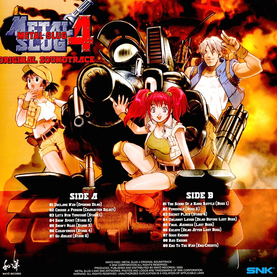 SNK Sound Team - Metal Slug 4