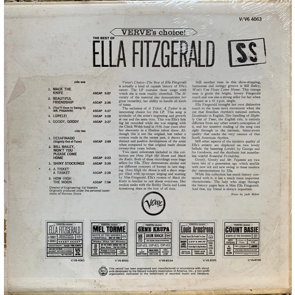 Ella Fitzgerald - The Best Of Ella Fitzgerald
