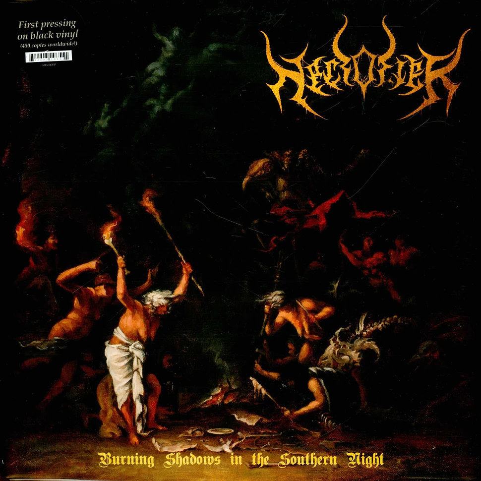Necrofier - Burning Shadows In The Southern Night Black Vinyl Edition