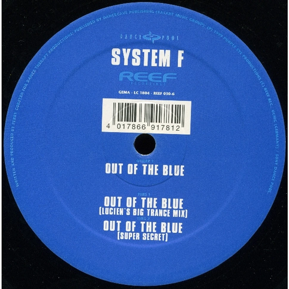 System F - Out Of The Blue