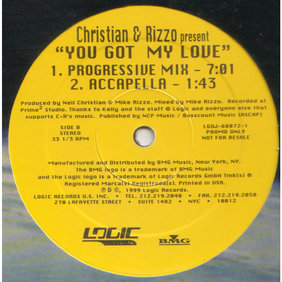 Christian & Rizzo - You Got My Love