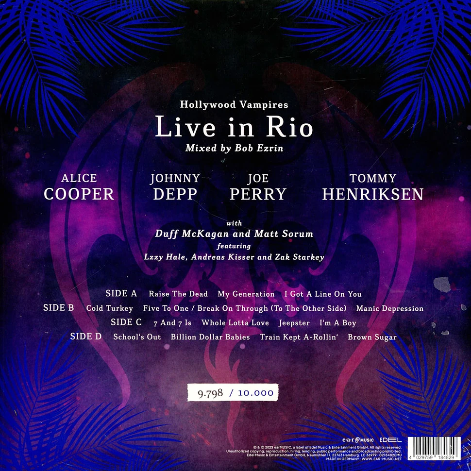 Hollywood Vampires - Live In Rio Limited Edition