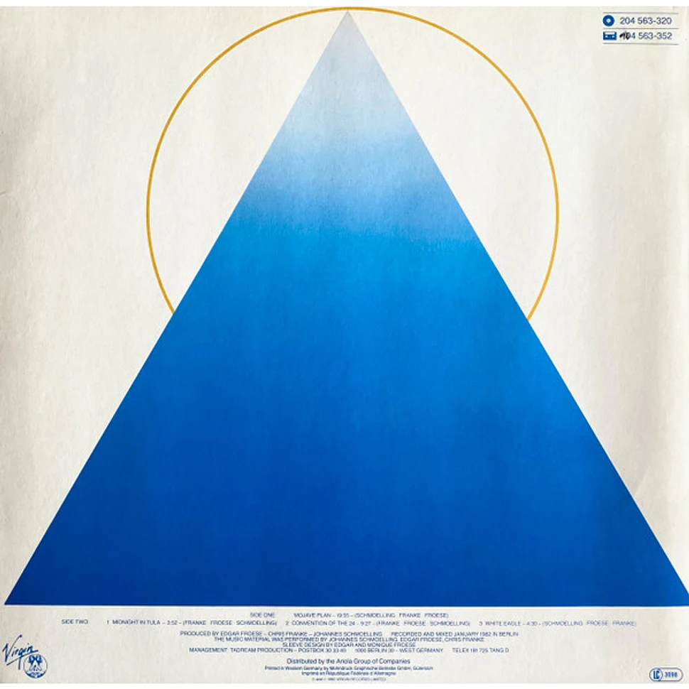 Tangerine Dream White Eagle Vinyl LP 1984 DE Reissue HHV