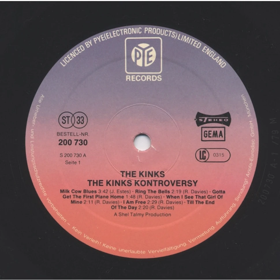 The Kinks - The Kink Kontroversy