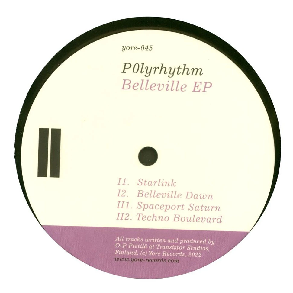 P0lyrhythm - Belleville EP