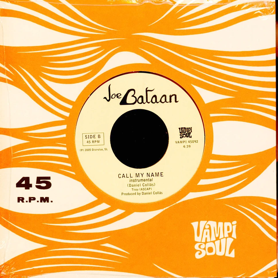 Joe Bataan - Call My Name Splatter Vinyl Edition