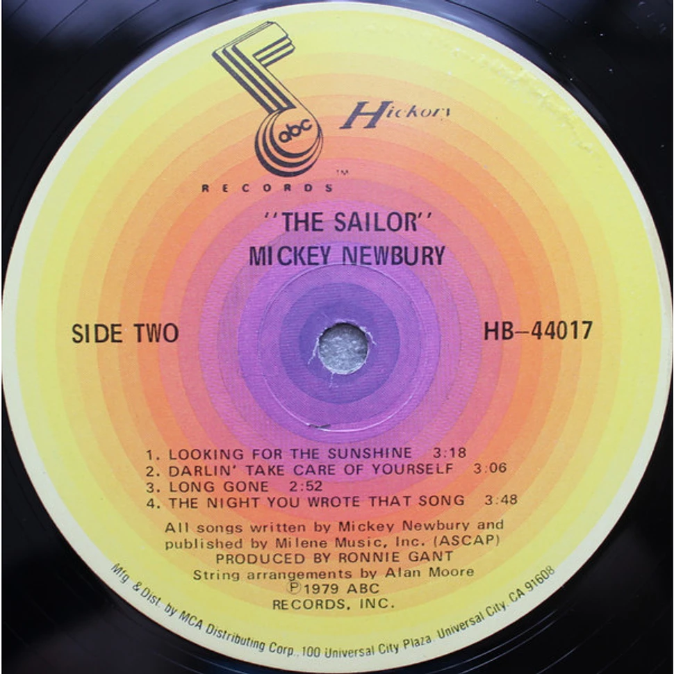 Mickey Newbury - The Sailor