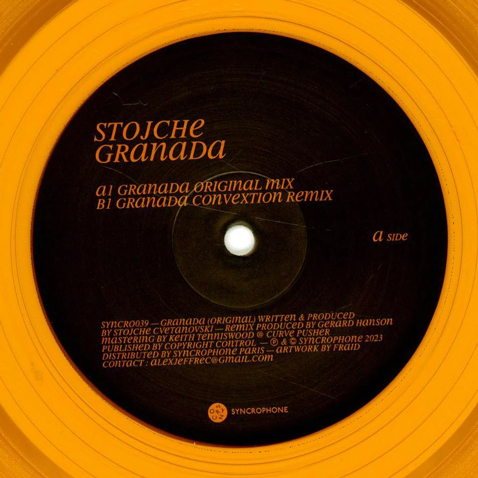 Stojche - Granada Convextion Remix Crystal Amber Vinyl Edition