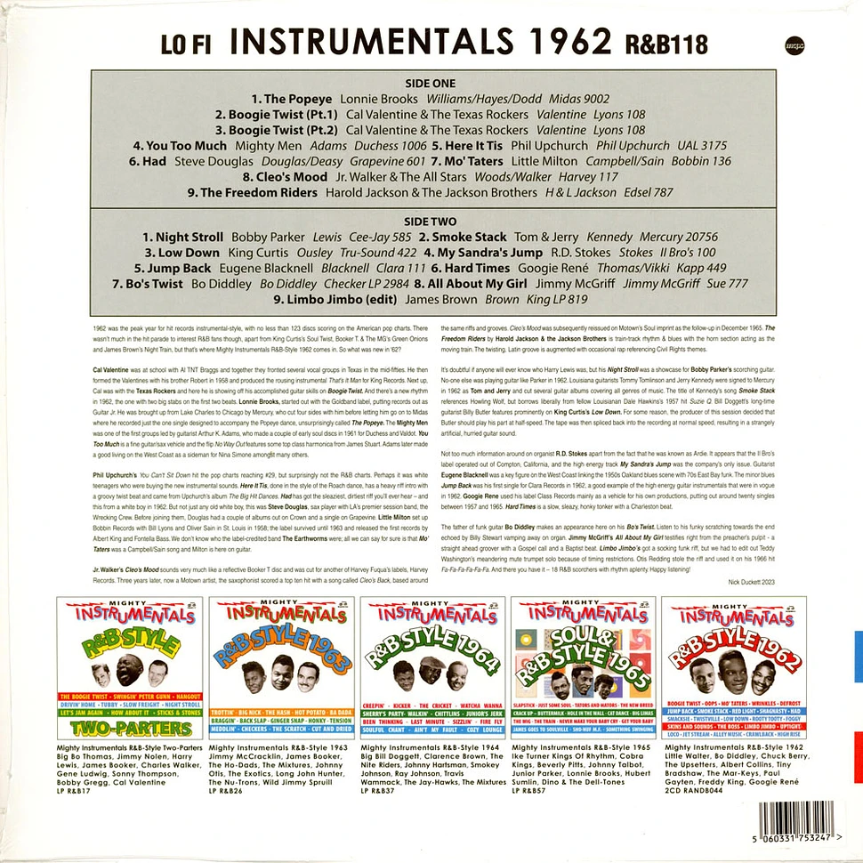 V.A. - Mighty Instrumentals R&B-Style 1962 Record Store Day 2023 Edition