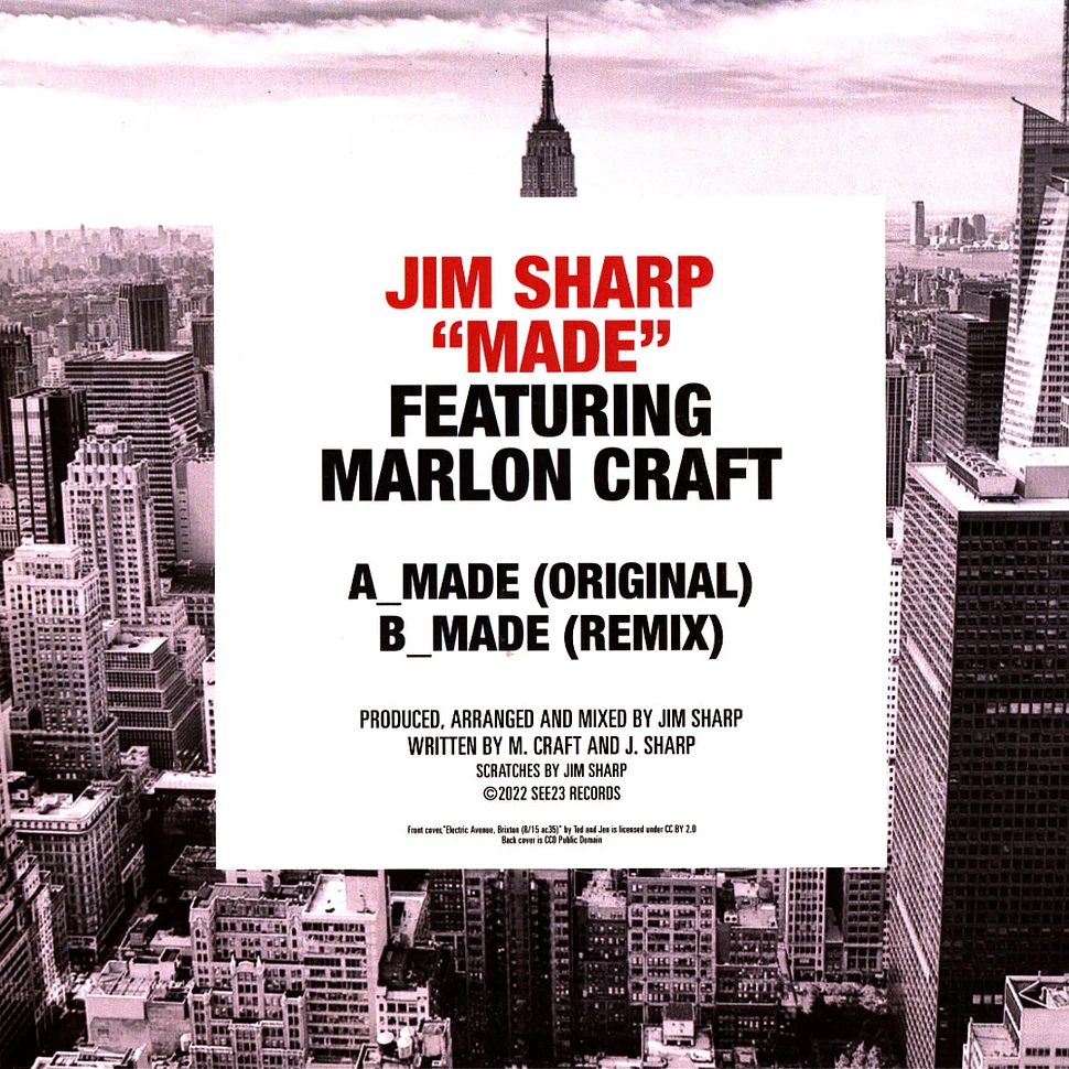 Jim Sharp Ft. Marlon Craft - Made / Remix