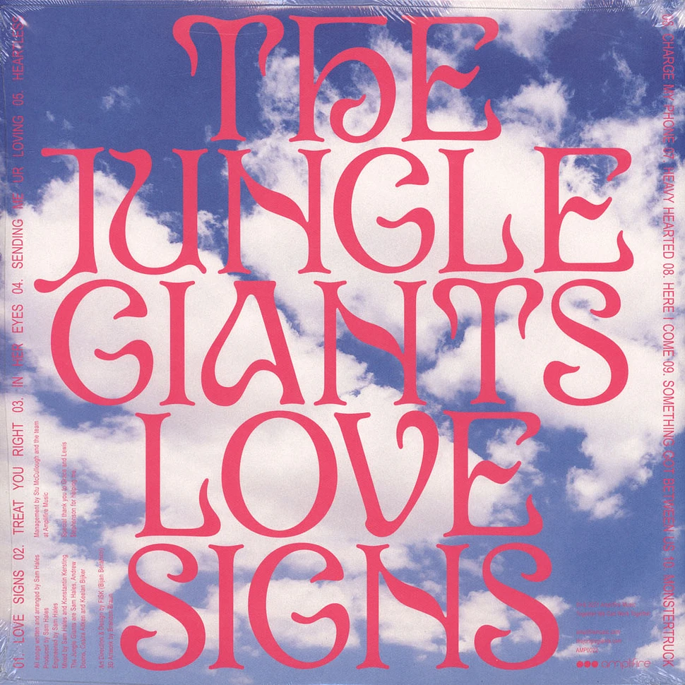 The Jungle Giants - Love Signs Neon Pink Vinyl Edition