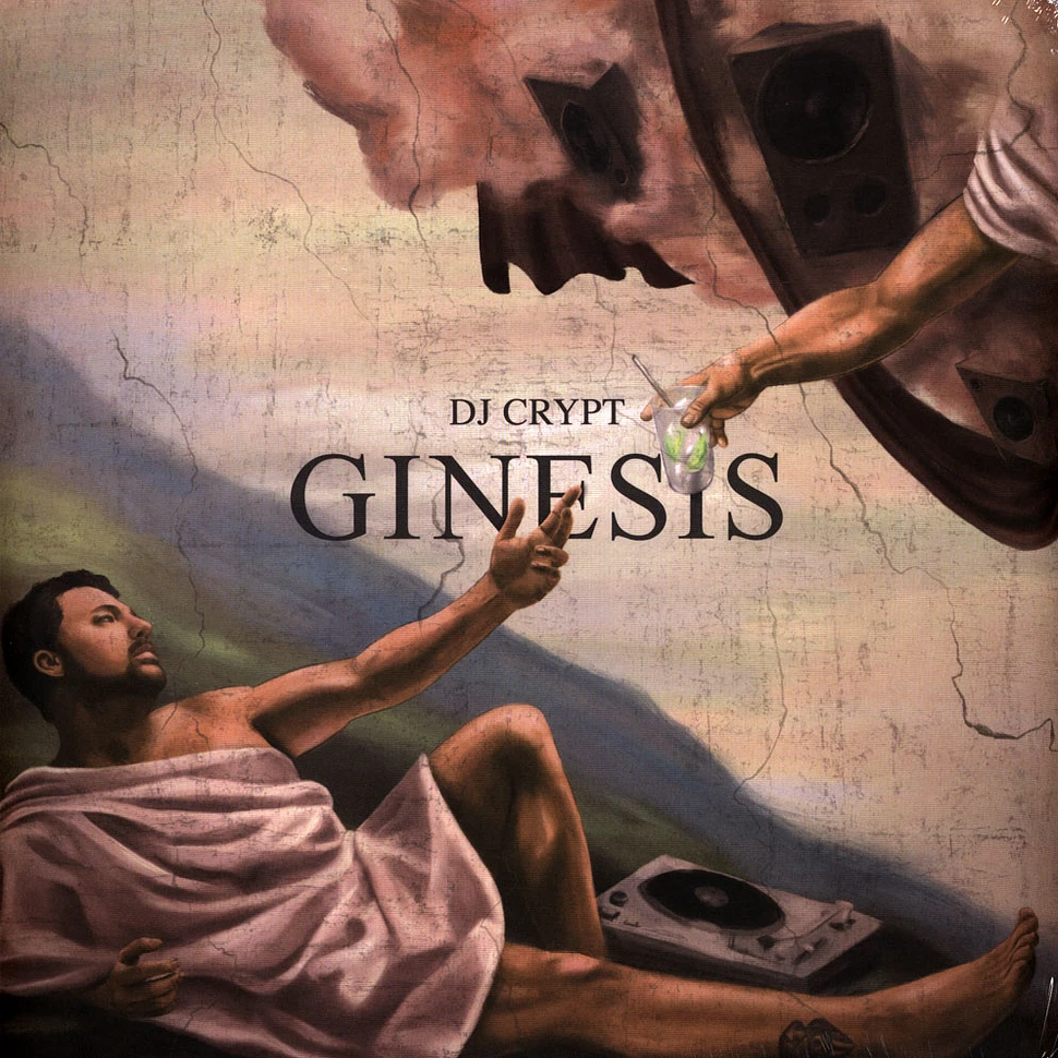 DJ Crypt - Ginesis Red Marbled Vinyl Edition