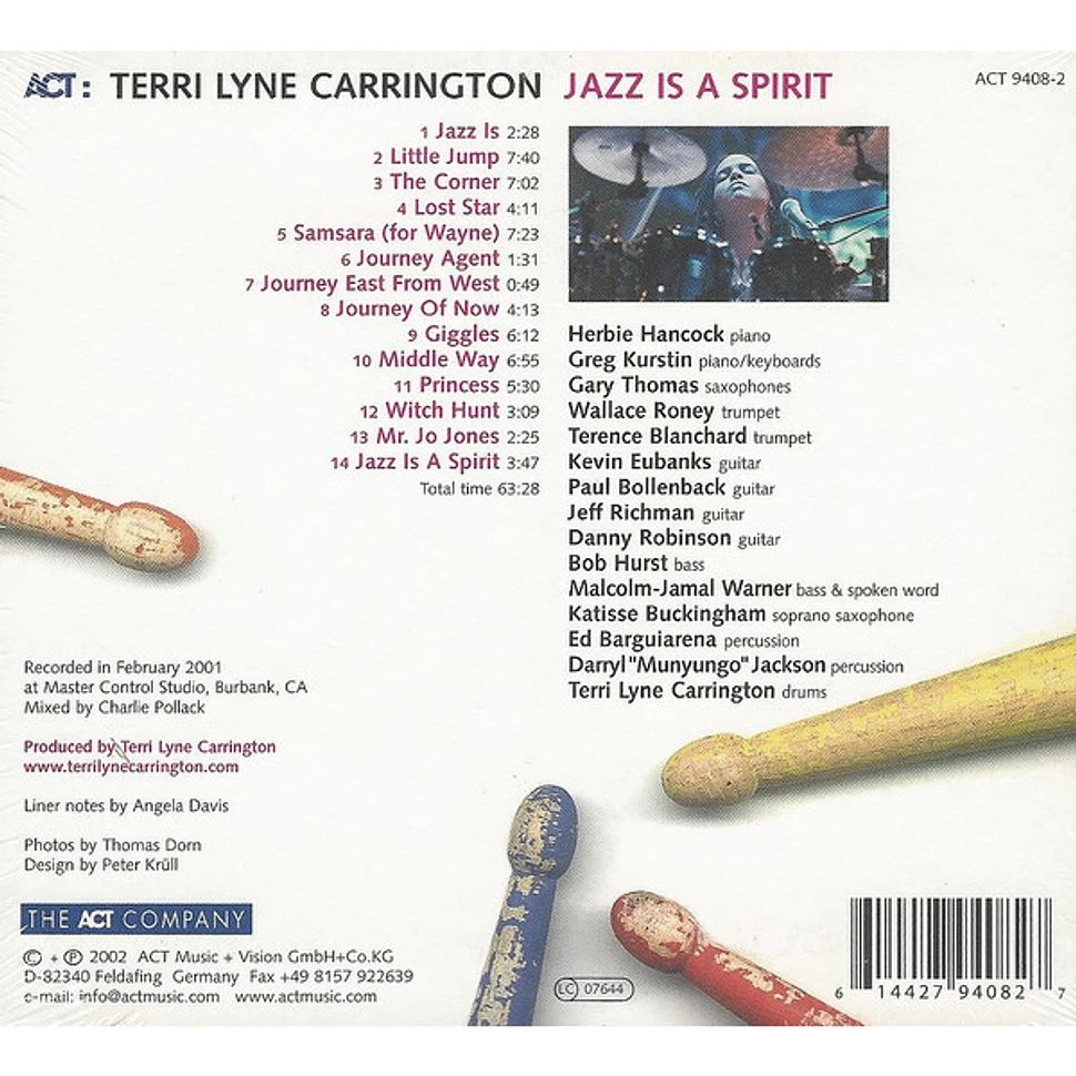 Terri Lyne Carrington With Herbie Hancock, Gary Thomas, Robert Hurst, Paul Bollenback, Wallace Roney - Jazz Is A Spirit