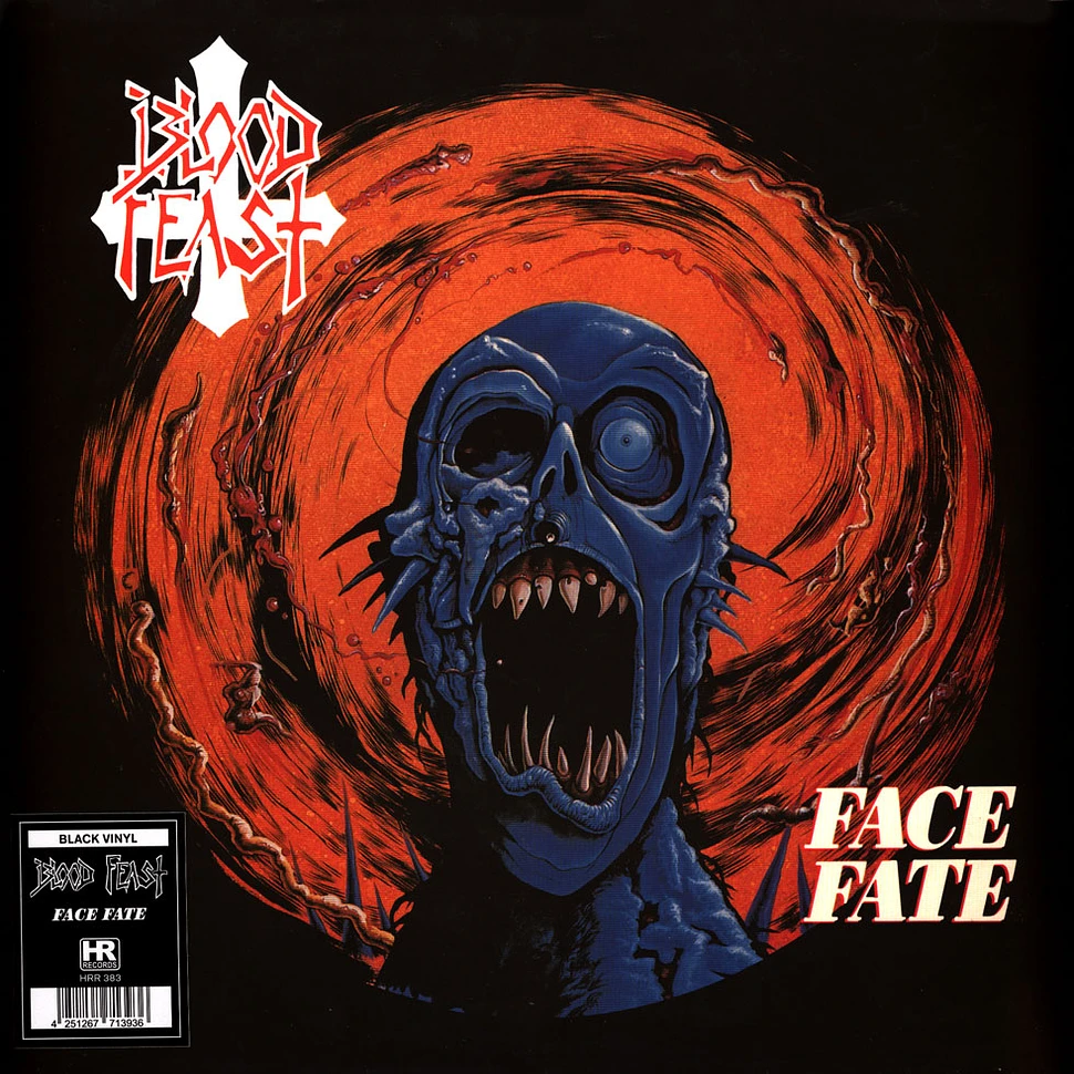 Blood Feast - Face Fate Black Vinyl Edition