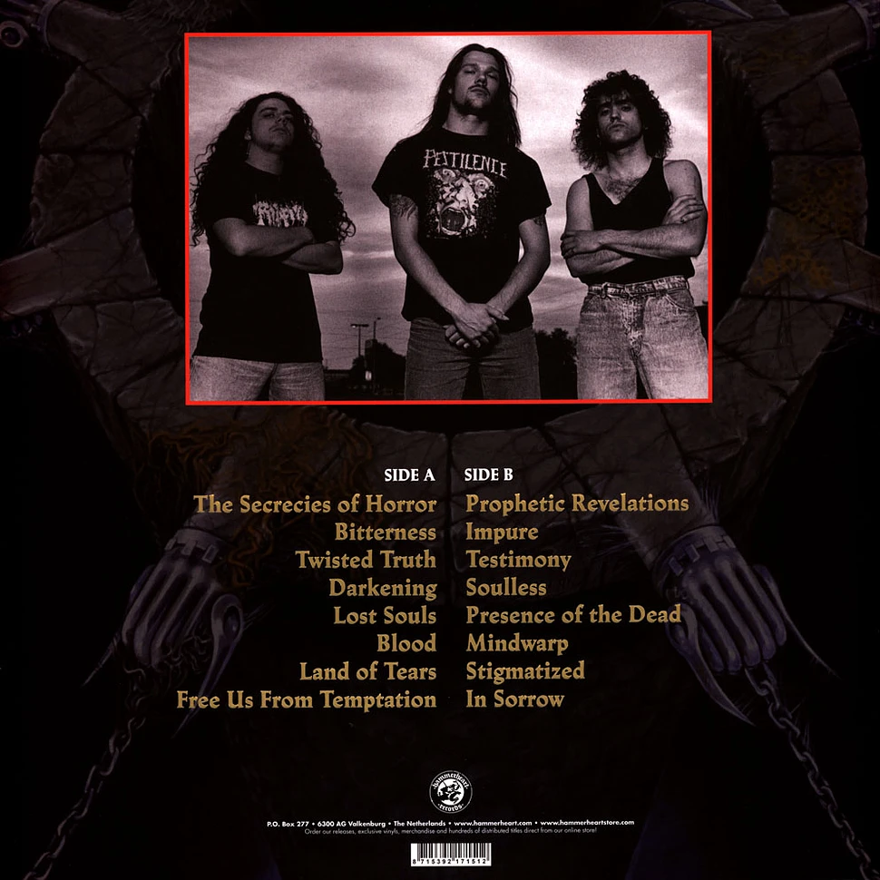 Pestilence - Testimony Of The Ancients (Re-Issue)