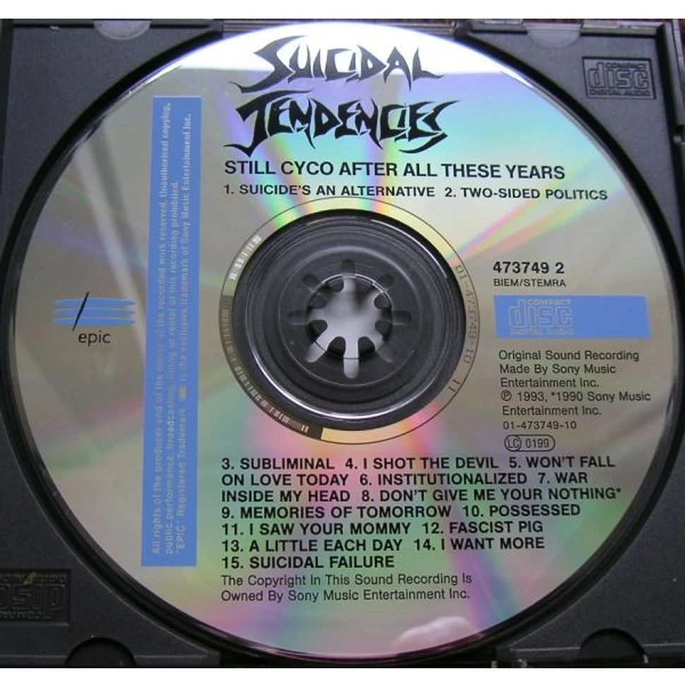 Suicidal Tendencies - Still Cyco After All These Years