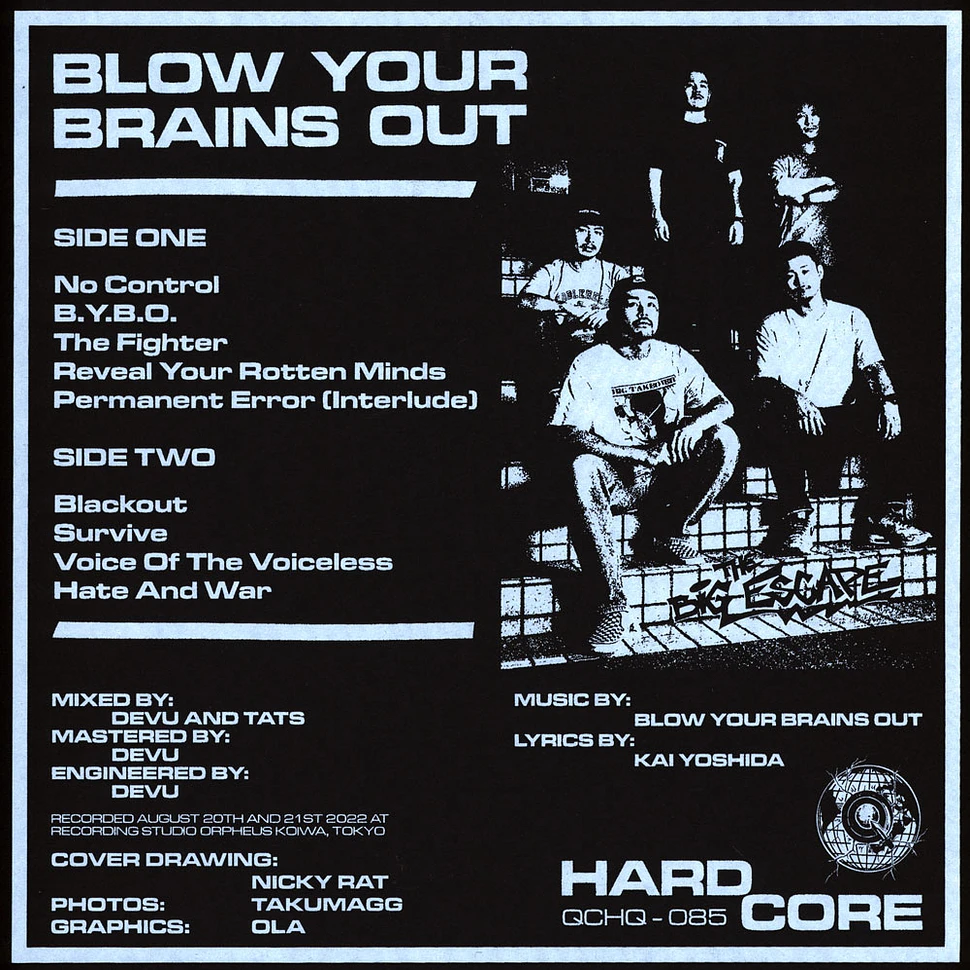 Blow Your Brains Out - The Big Escape