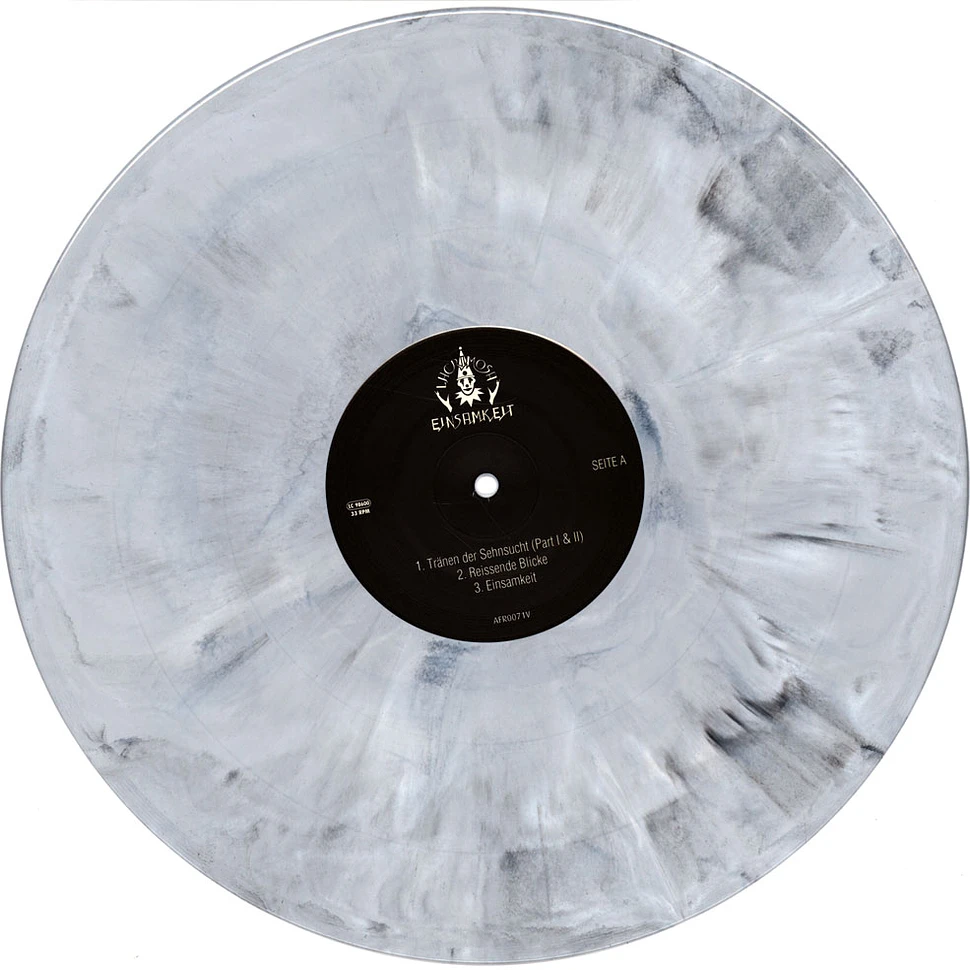 Lacrimosa - Einsamkeit White Black Marbled Vinyl Edition