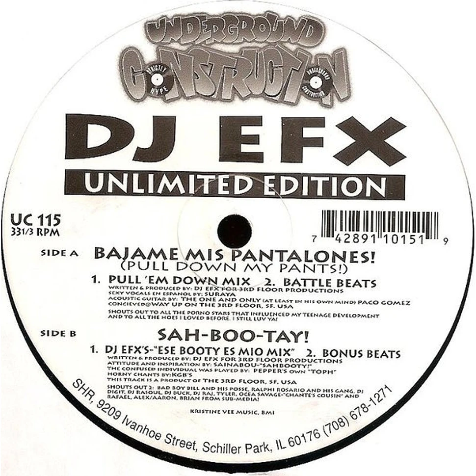 DJ EFX - Unlimited Edition