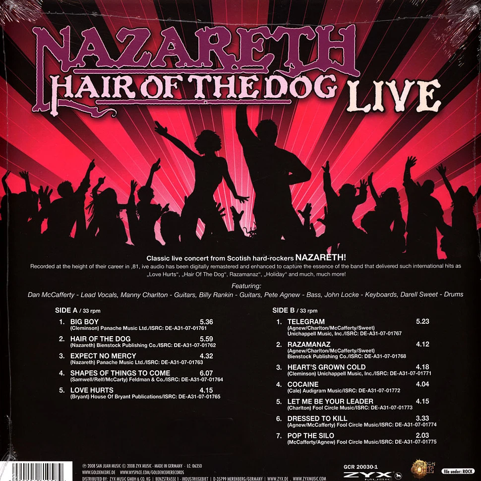 Nazareth - Hair Of The Dog Live