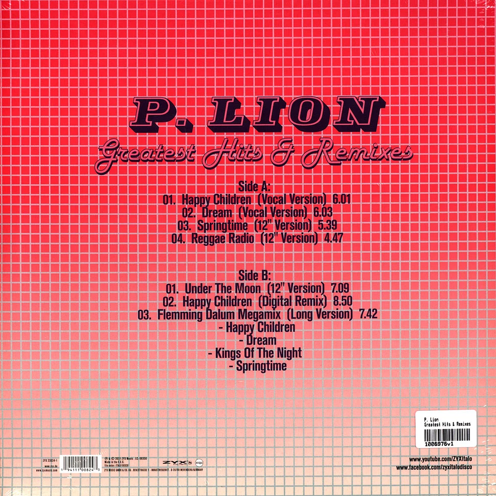 P. Lion - Greatest Hits & Remixes