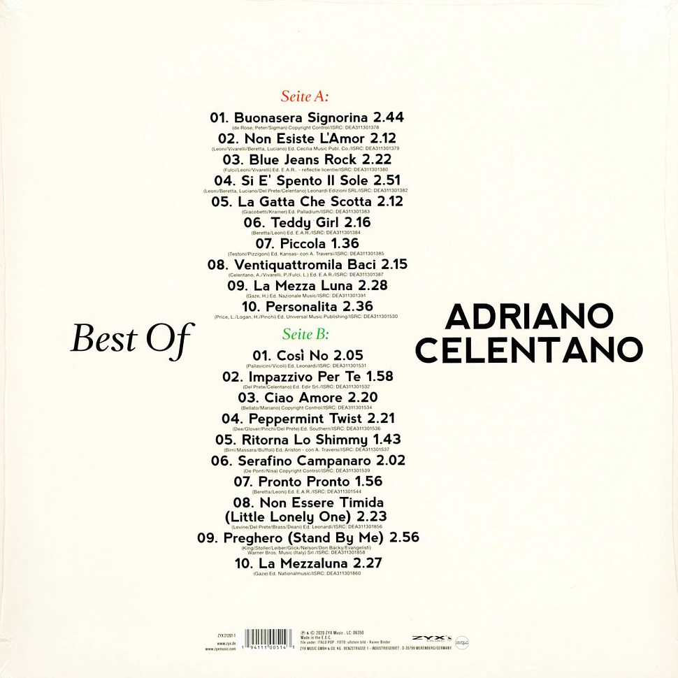 Adriano Celentano - Best Of