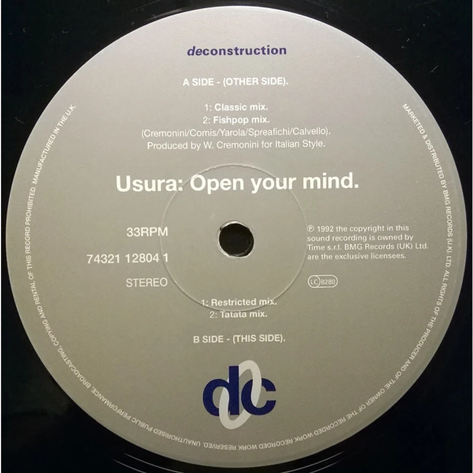 U.S.U.R.A. - Open Your Mind