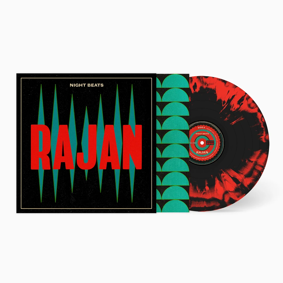 Night Beats - Rajan Dying Red Giant Colored Vinyl Edition