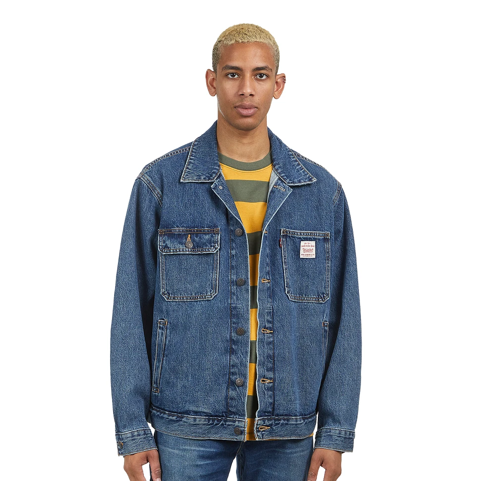 Levi's Sunrise Trucker Jacket, Blue, Men, S