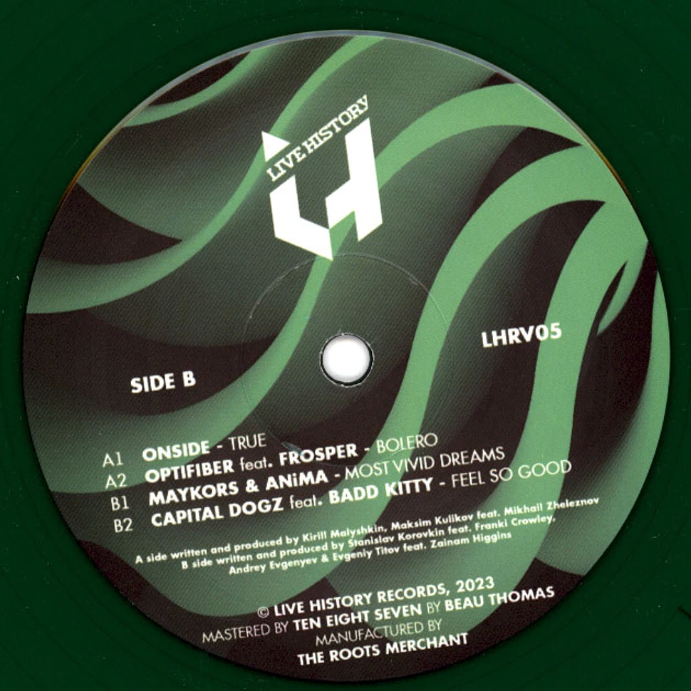 V.A. - Lhrv05 Translucent Green Vinyl Edition