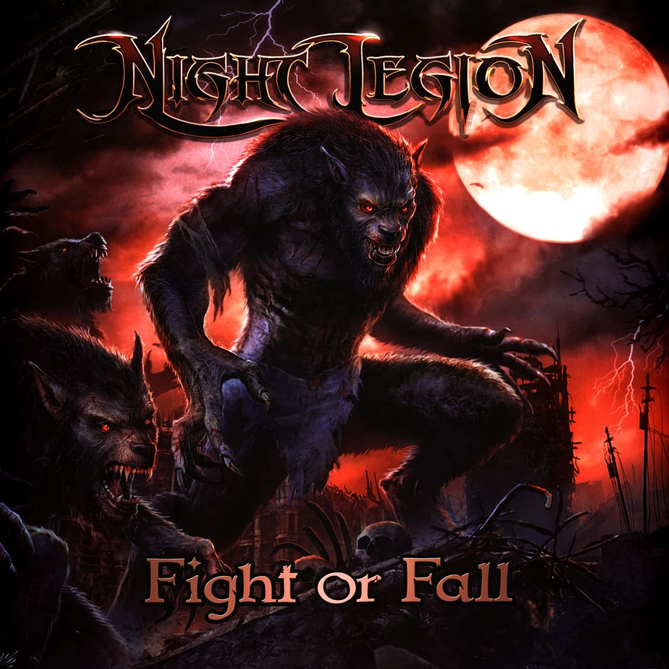 Night Legion - Fight Or Fall Limited Red Vinyl Edition