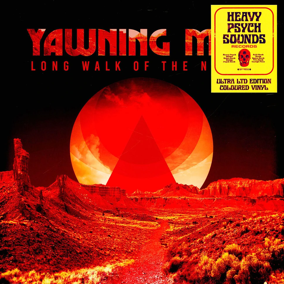 Yawning Man - Long Walk Of The Navajo Red, Yellow & Pink Vinyl Edition