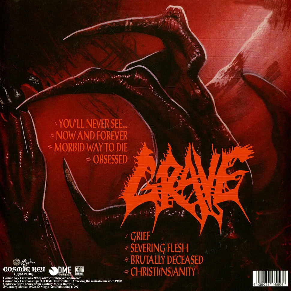 Grave - You'll Never See Splatter Vinyl Edition