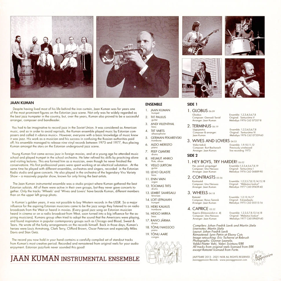 Jaan Kuman Instrumental Ensemble - Jaan Kuman Instrumental Ensemble