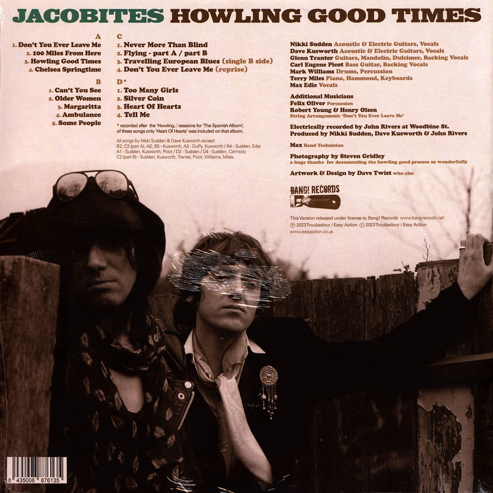 The Jacobites - Howling Good Times