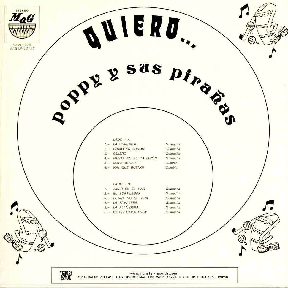 Poppy Y Sus Piranas - Quiero
