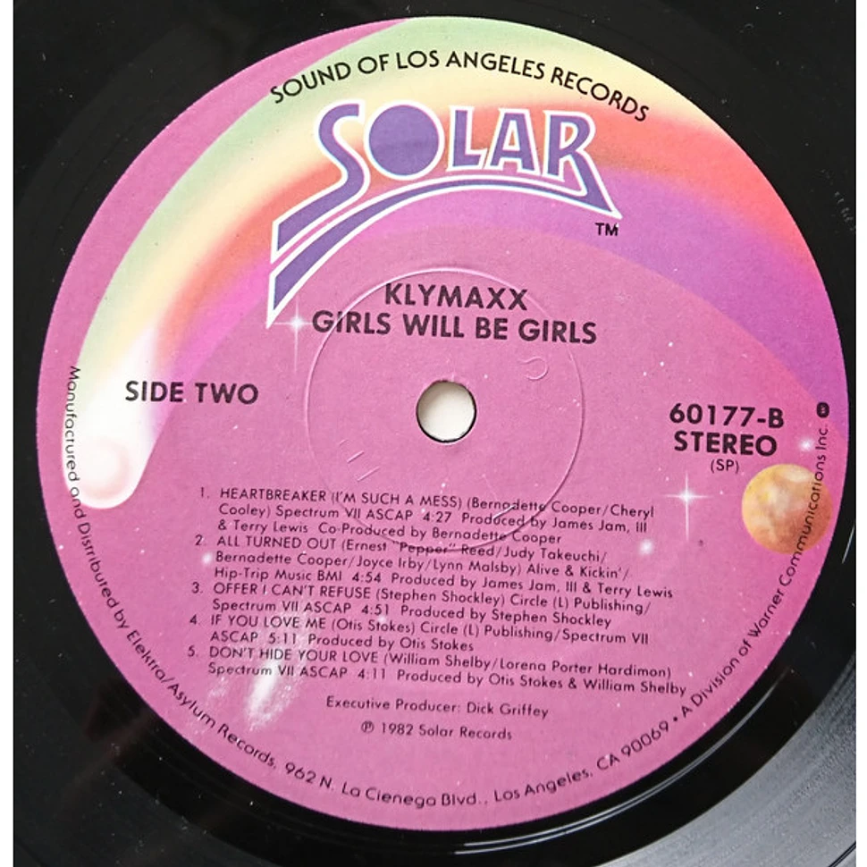 Klymaxx - Girls Will Be Girls