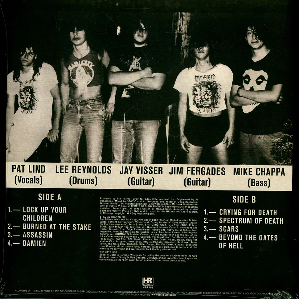 Morbid Saint - Spectrum Of Death Bi-Color Vinyl Edition